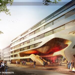 Building Design Architecture Design Architectural Engineering Architect Model No - 5742