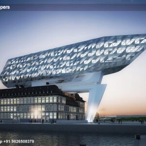 Building Design Architecture Design Architectural Engineering Architect Model No - 8229